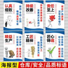 5S 6S 7S 管理标语 工厂车间与仓库标识牌的文化力量